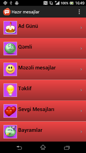 Hazır Mesajlar