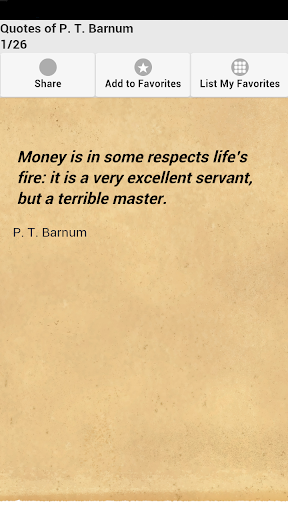 Quotes of P. T. Barnum