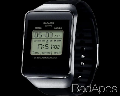 BadApps Quartz Watch Face - screenshot thumbnail