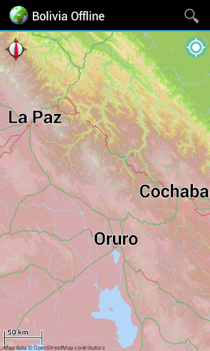 Offline Map Bolivia