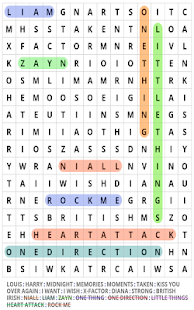 Word Search for One Direction Screenshots 5