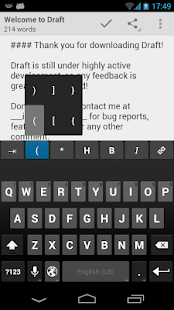 Draft - screenshot thumbnail