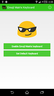 Emoji Matrix Keyboard