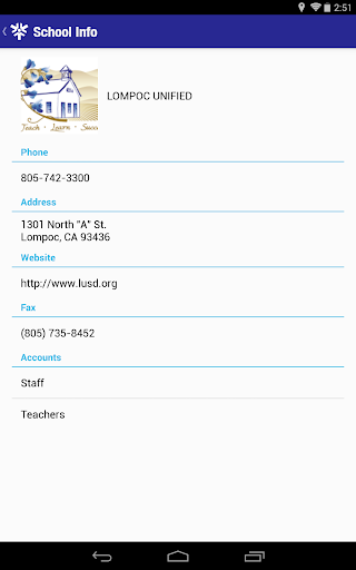 【免費教育App】Lompoc Unified School District-APP點子