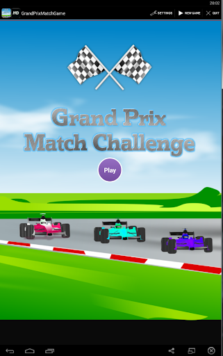 Grand Prix Match Game