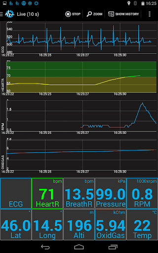 SenseView Web Fitbit Sensor