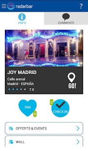 Lastest RadarBar - The Nightlife Guide APK for Android