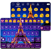Emoji Keyboard-Paris,Emoticons