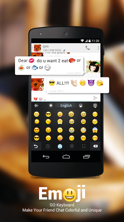 Emoji Keyboard - screenshot