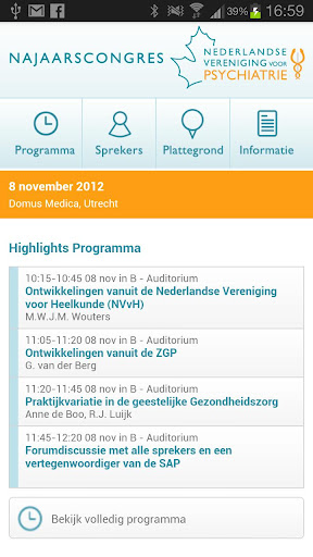 NVvP Najaarscongres 2013