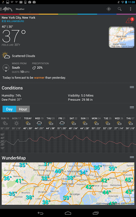 Weather Underground Android Apps on Google Play