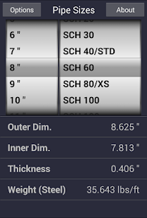 How to download Pipe Sizes 1.0 apk for android