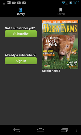 Hobby Farms magazine