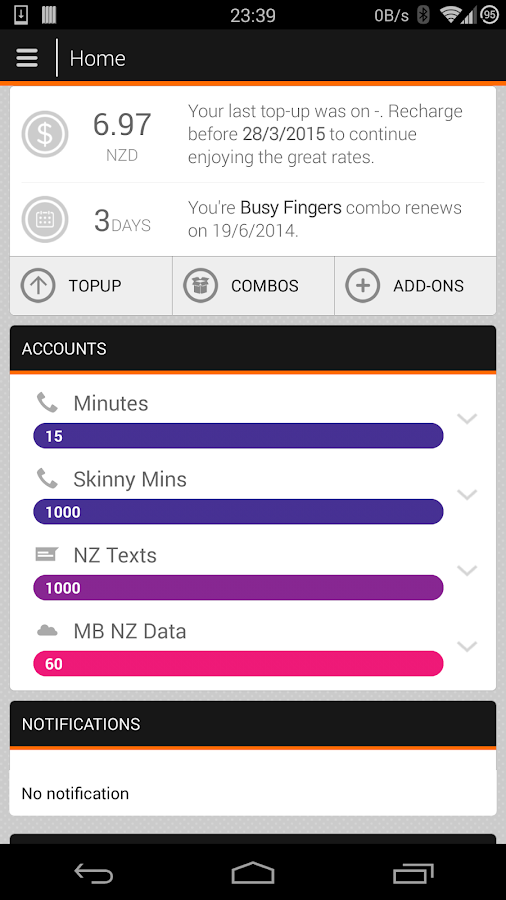 Skinny Mobile Android Apps on Google Play