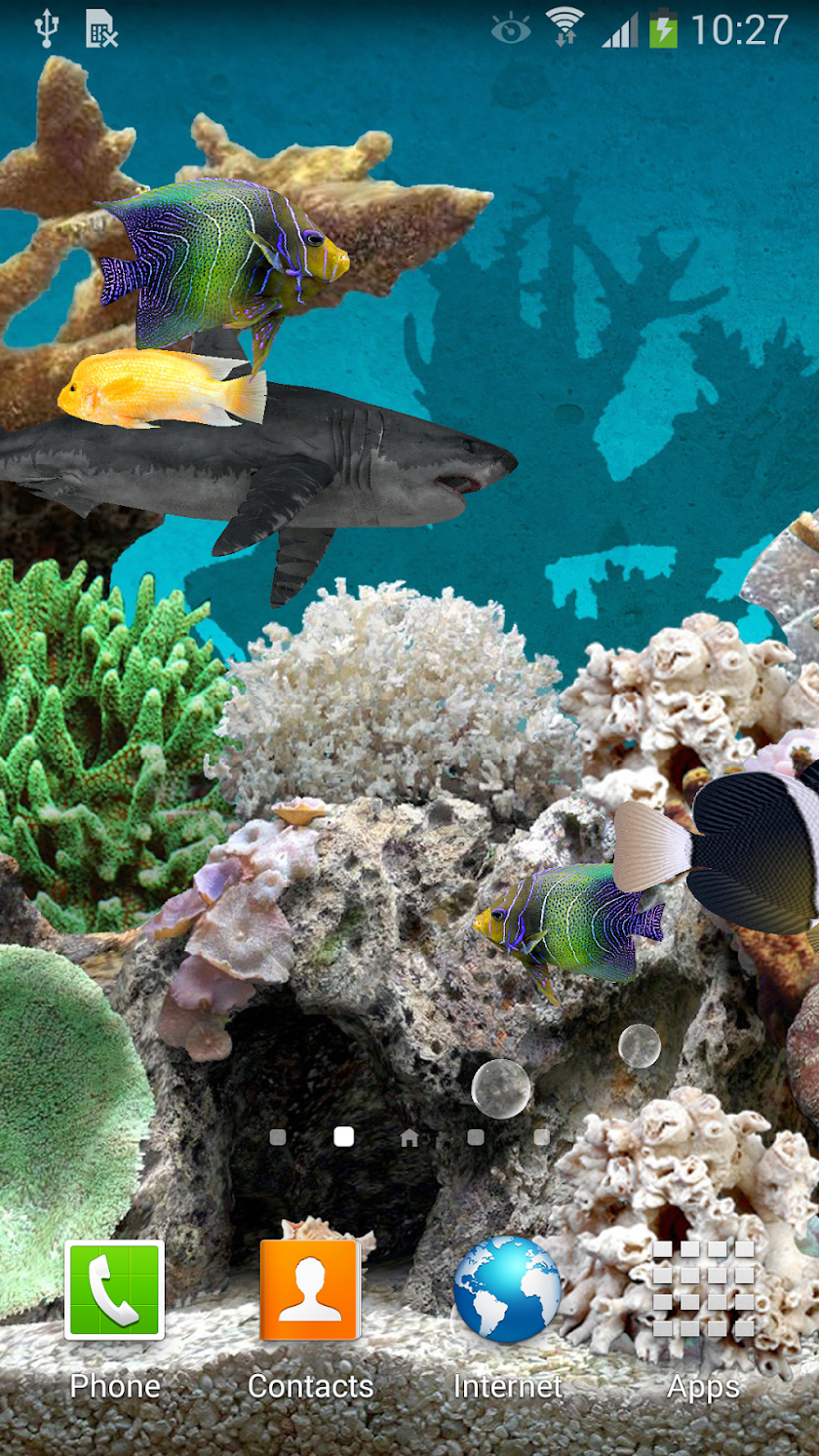 3D Aquarium Live Wallpaper HD Screen 3