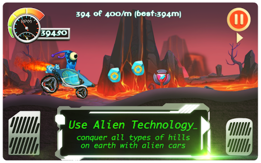 Alien Hill Climb