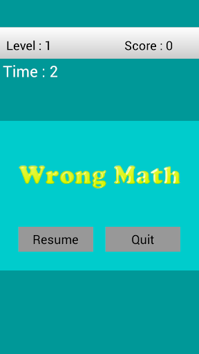 Wrong Math free
