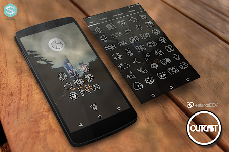Screenshot Outcast Icons Theme v1.0