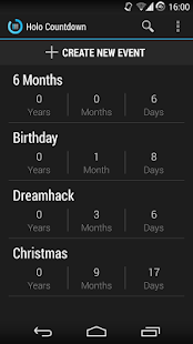 Holo Countdown - screenshot thumbnail