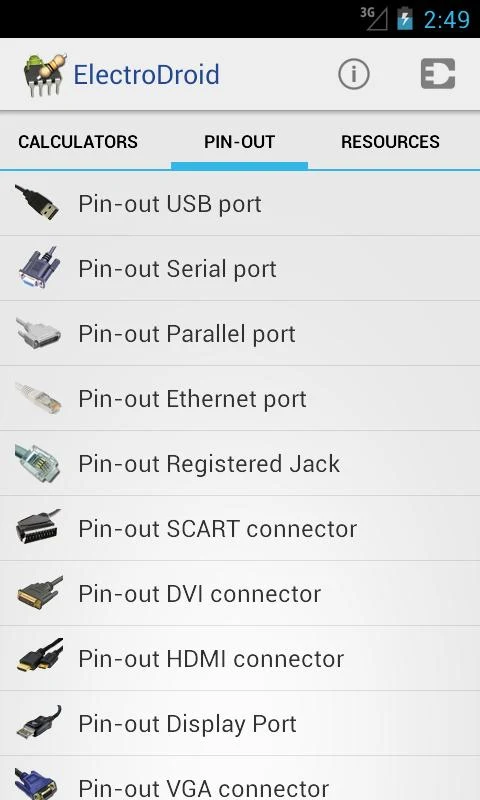 ElectroDroid Pro - screenshot