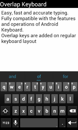 Overlap Keyboard