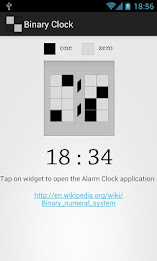 Binary Clock Widget by Glodanif poster 3