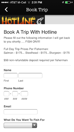 【免費運動App】HotLine Fishing-APP點子