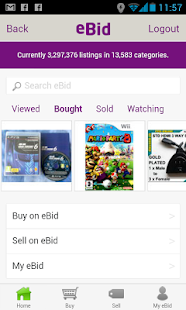 eBid - screenshot thumbnail