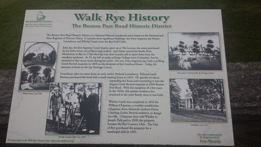 Rye Boston Post Road Historic District 