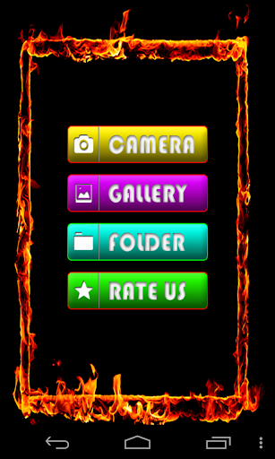 Burning Fire Photo Effects