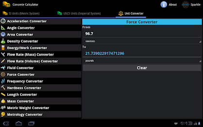 Concrete Calculator Tablet poster 8