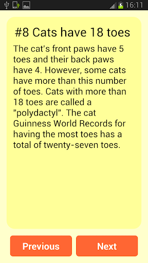 【免費書籍App】Amazing cat facts-APP點子