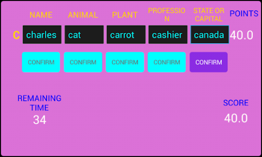  Download ALPHABET Categories game APK on PC Download 