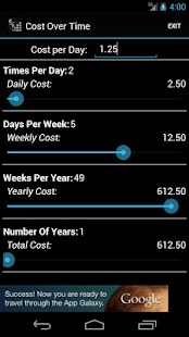 Cost Over Time