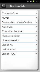 Lastest ICU RenalCalc APK for Android