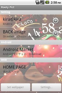 Lastest Strawberry Choco LiveWallpaper APK