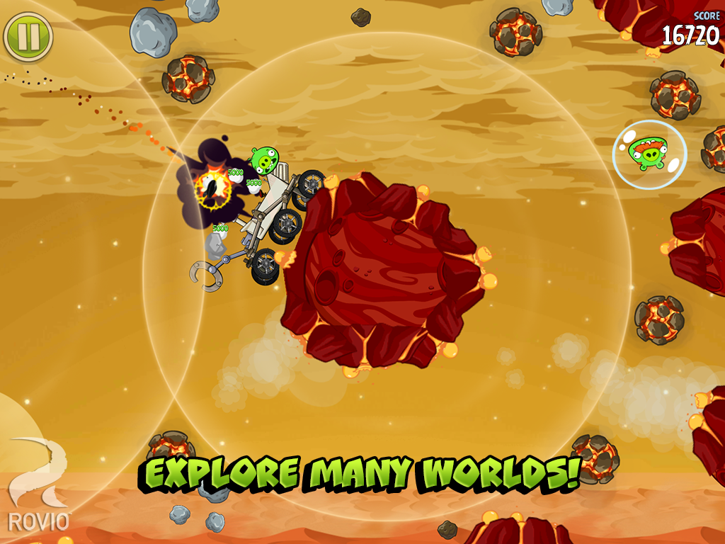 Angry Birds Space HD - screenshot