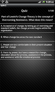 SPHR PHR 100 Questions app Screenshots 6