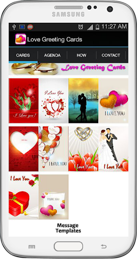 Romantic Love Greeting Cards