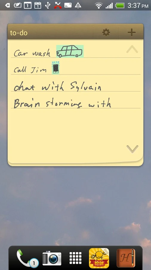   Handrite Notes Notepad Pro: captura de tela 
