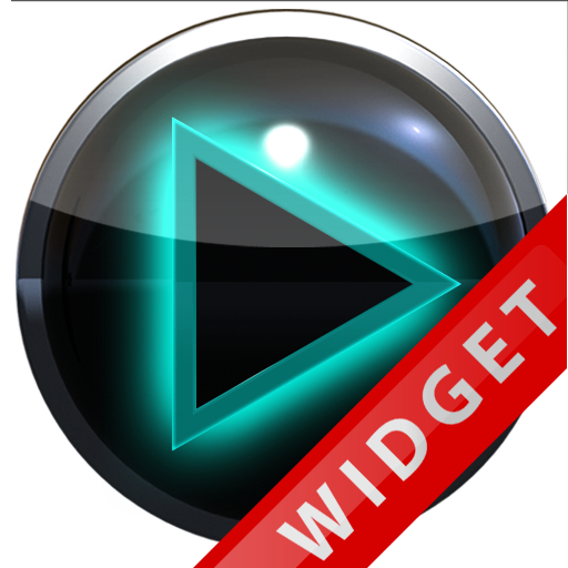 Poweramp Widget Lightblue Glow 娛樂 App LOGO-APP開箱王