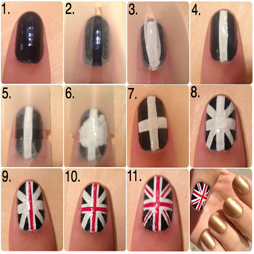 Nail Designs by step