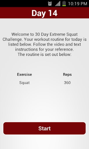 【免費健康App】30 Day Extreme Squat Challenge-APP點子