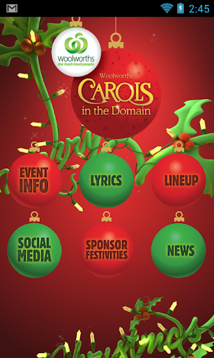 Carols in the Domain