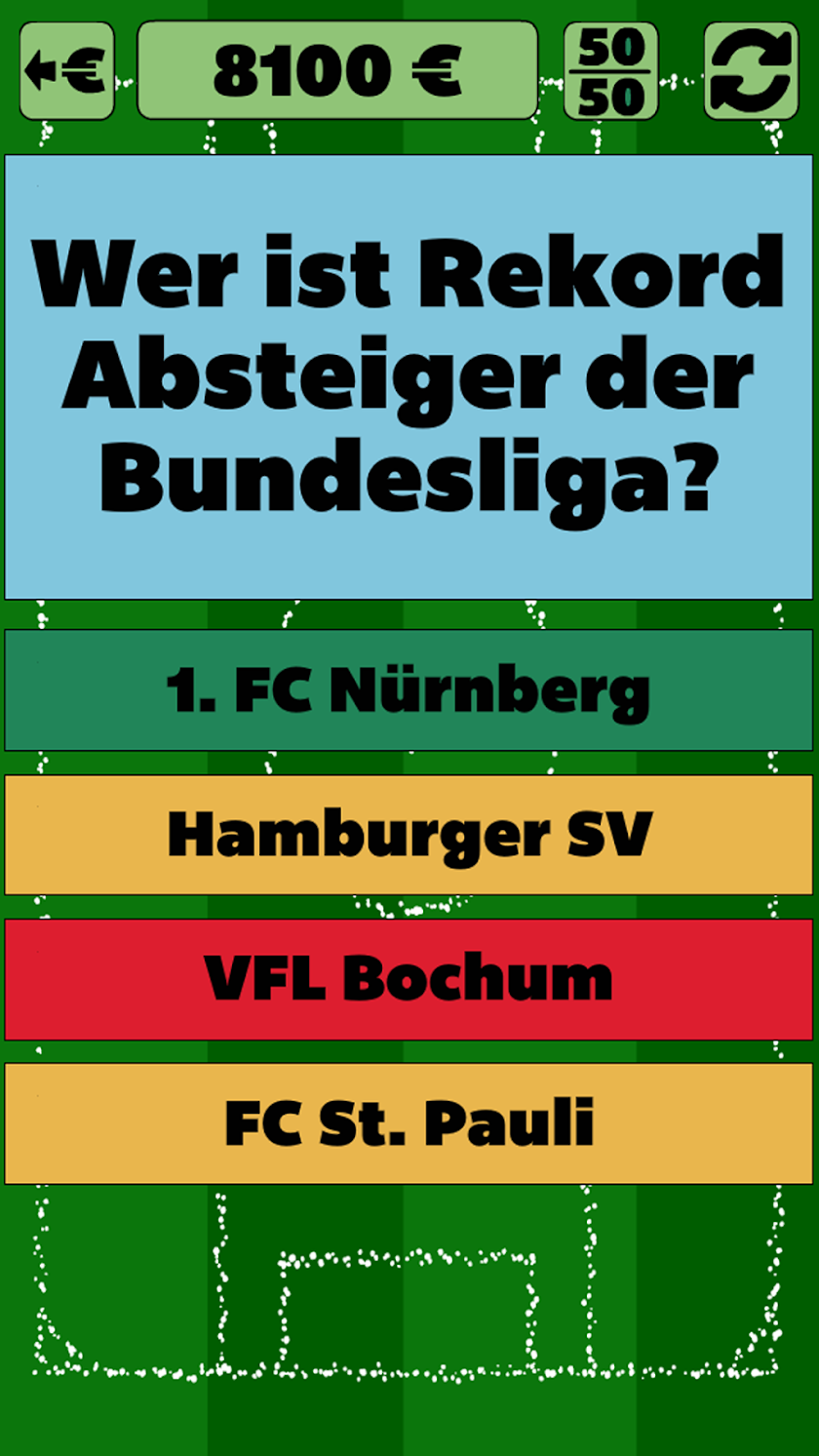 Fußball Quiz mit Freunden Screen 3