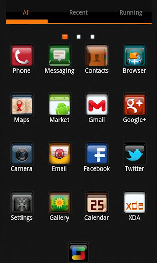 C Box Theme GO Launcher EX v1.0