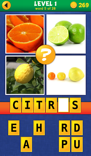 【免費解謎App】4 Pics 1 Word: More Words-APP點子