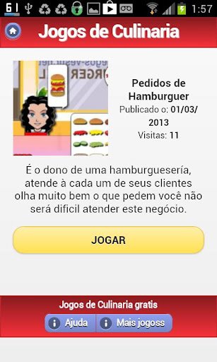 【免費休閒App】Jogos de Culinaria-APP點子