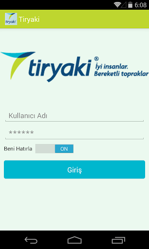 Tiryaki Sipariş