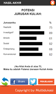 Tes Jurusan Kuliah Screenshots 2